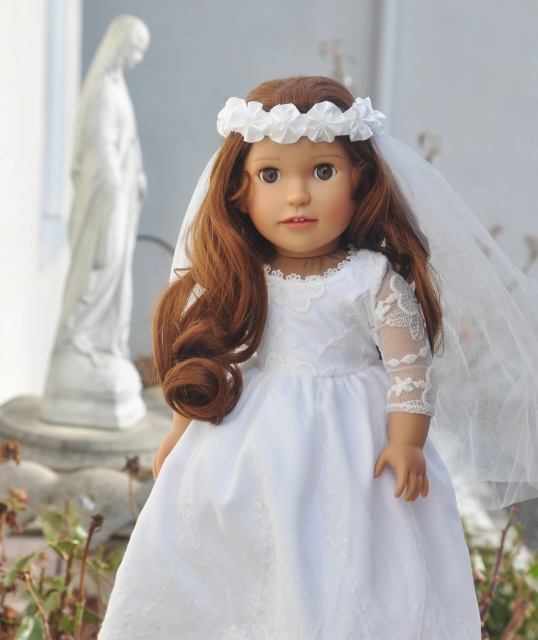 Therese's First Communion Gown